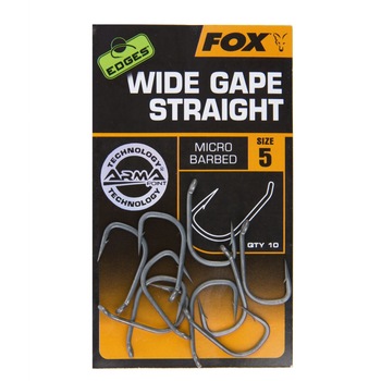 Carlige Fox Edges Armapoint Wide Gape Straight nr.5 Carlige Fox Edges Armapoint Wide Gape Straight nr.5