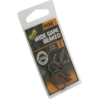 Carlige Fox Edges Armapoint Wide Gape Beaked, nr.2, 10buc/plic Carlige Fox Edges Armapoint Wide Gape Beaked, nr.2, 10buc/plic