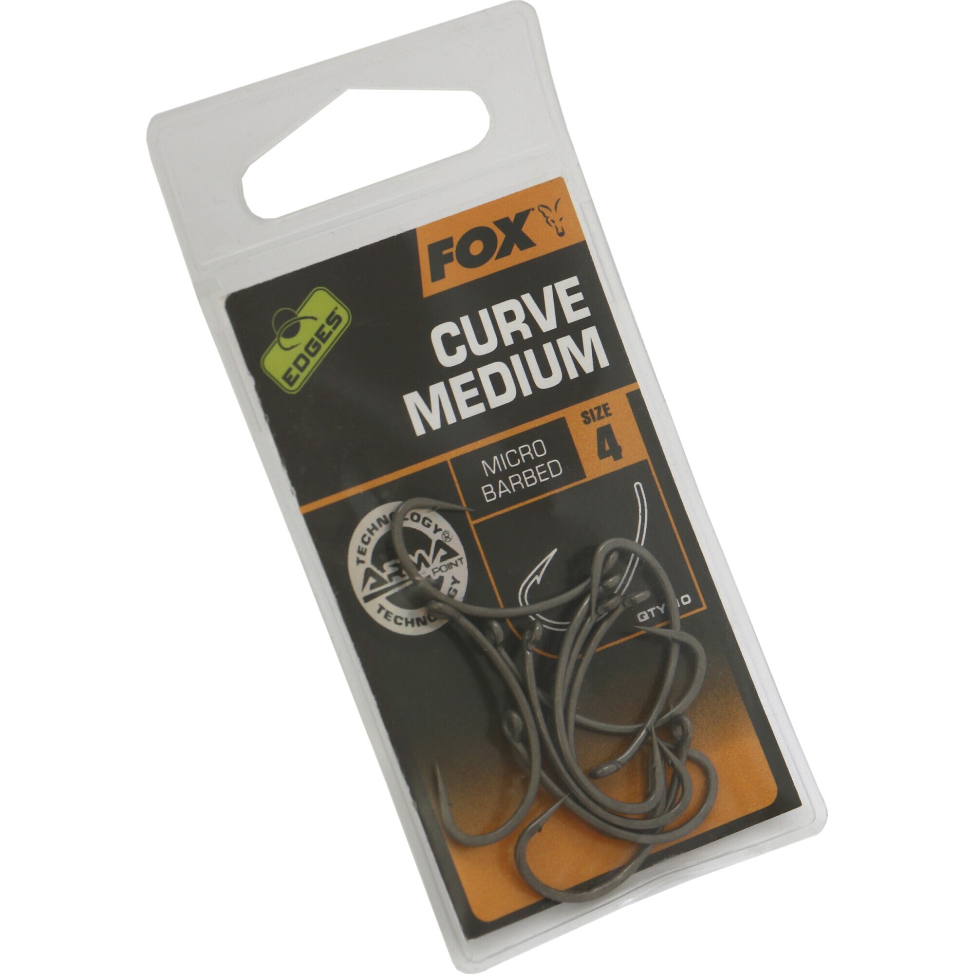 Carlige Fox Edges Armapoint Curve Shank Medium nr.4