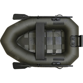 Barca Pneumatica Fox cu podea cu lamele, 180cm, Verde Barca Pneumatica Fox cu podea cu lamele, 180cm, Verde