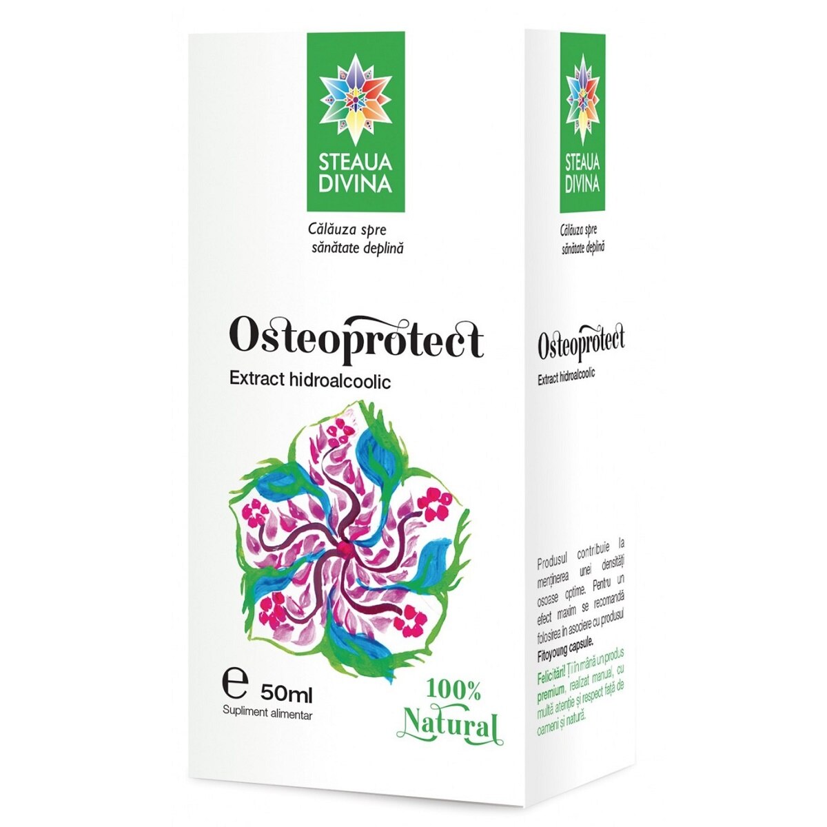 STEAUA DIVINA, Tinctura Osteoprotect 50ml