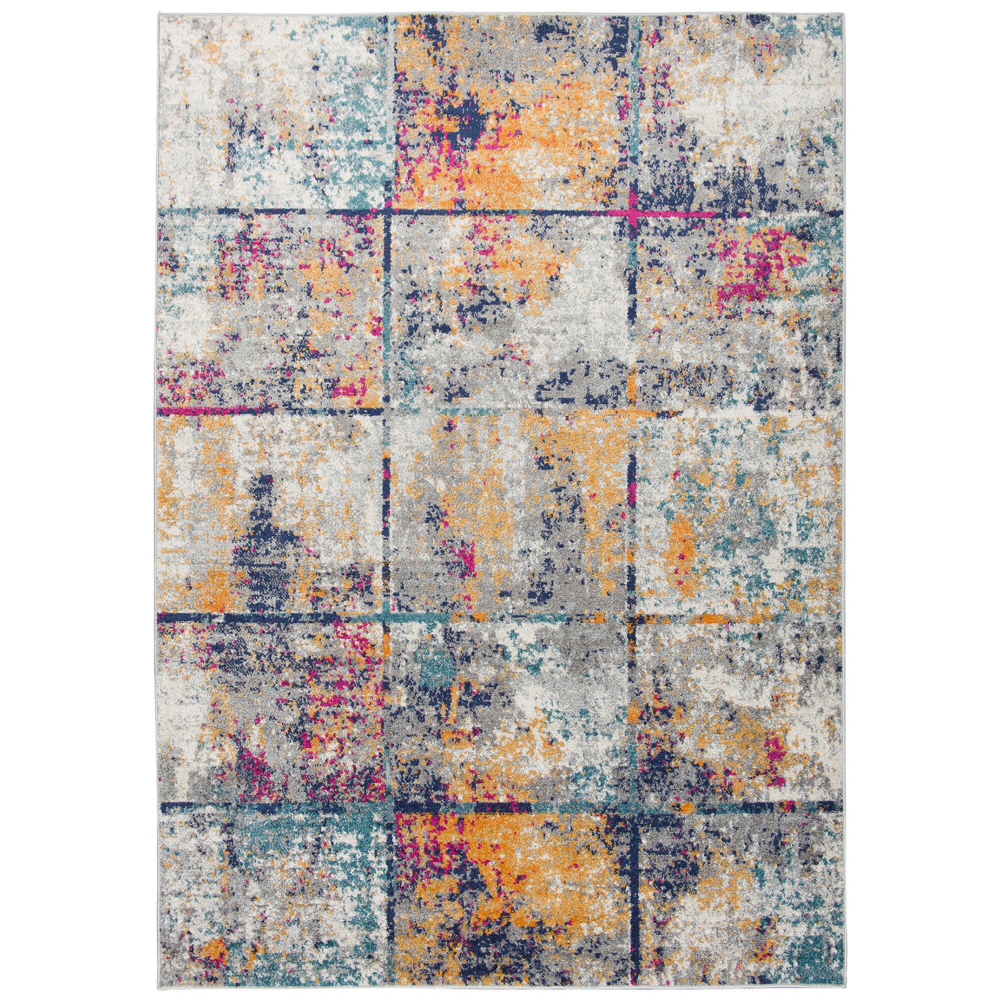 Covor Denver Modern Trendy Chemex G038A FAA alb 160x230