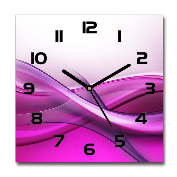 Dekor órá, Tulup, hullámok háttér, 30x30 cm