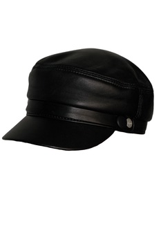 Bereta dama, Dazoriginal, piele naturala, negru, 55-59 cm Bereta dama, Dazoriginal, piele naturala, negru, 55-59 cm