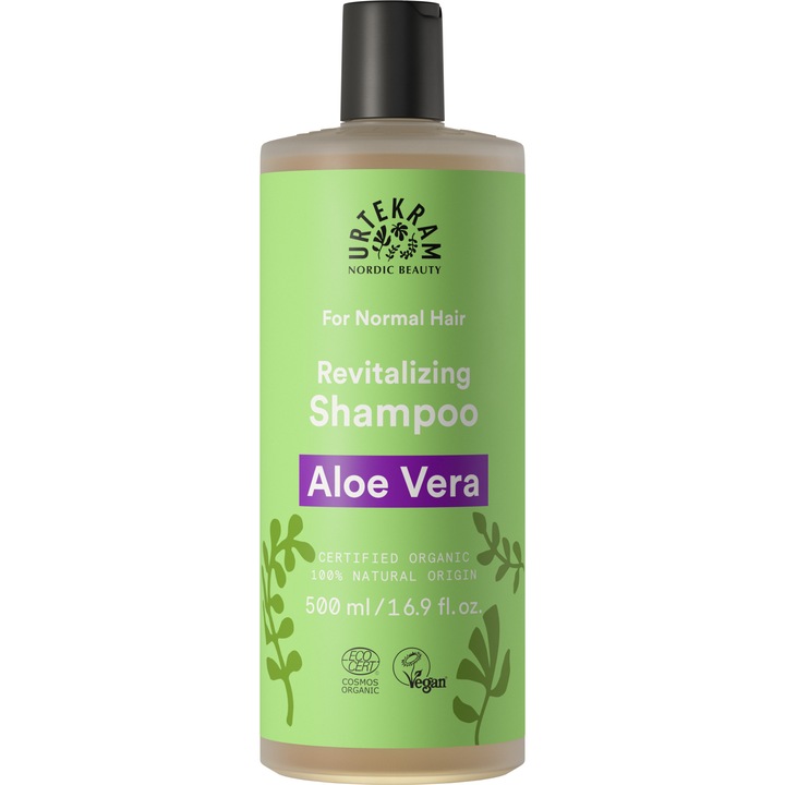 Urtekram, Sampon aloe verás 500 ml, BIO