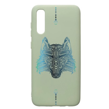 Husa de protectie Samsung Galaxy A70, Wolf, silicon, cu interiorul din material textil, protectie camera, Beryl, PGR50 Husa de protectie Samsung Galaxy A70, Wolf, silicon, cu interiorul din material textil, protectie camera, Beryl, PGR50