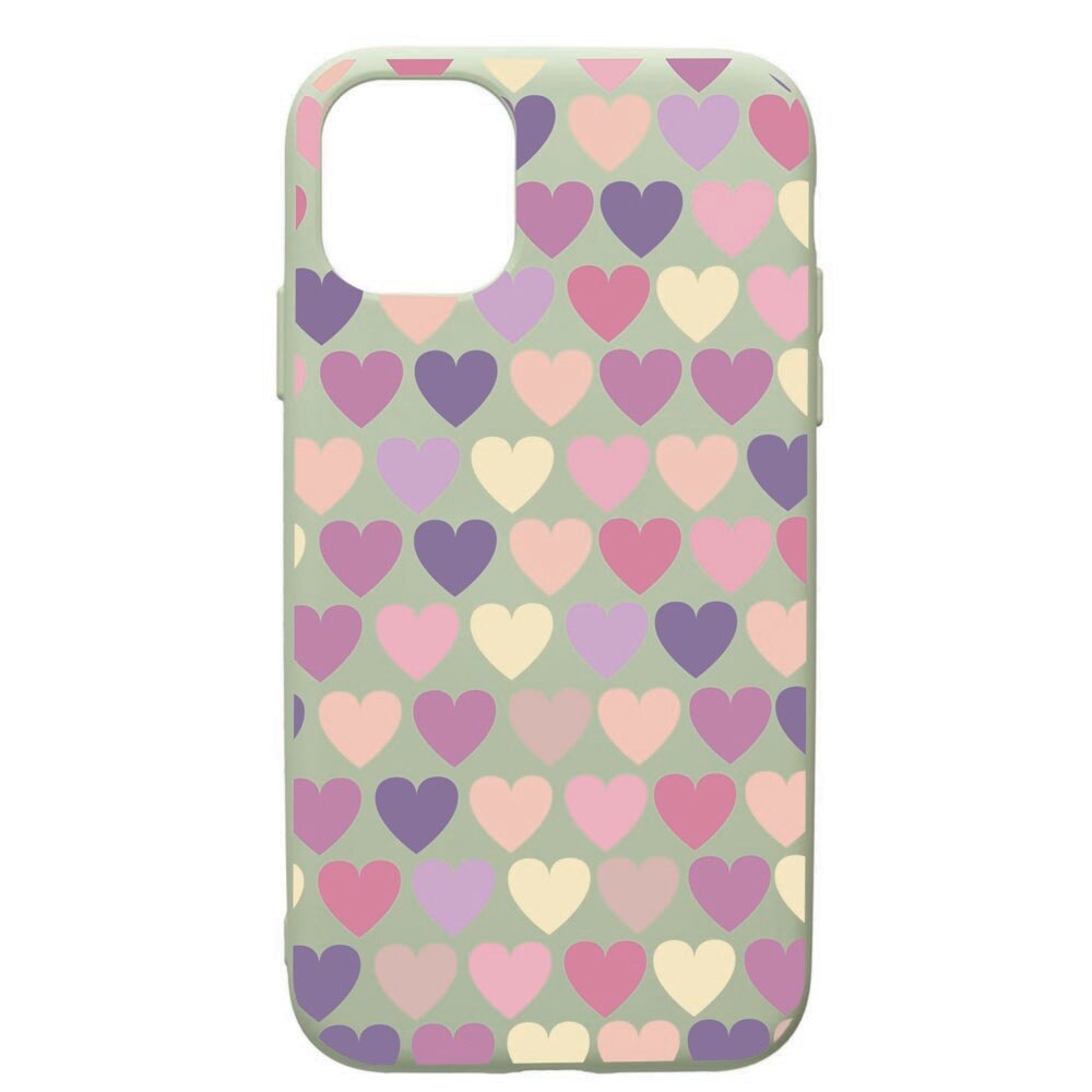Husa de protectie Apple iPhone 11, Hearth, silicon, cu interiorul din material textil, protectie camera, Beryl, PGR34