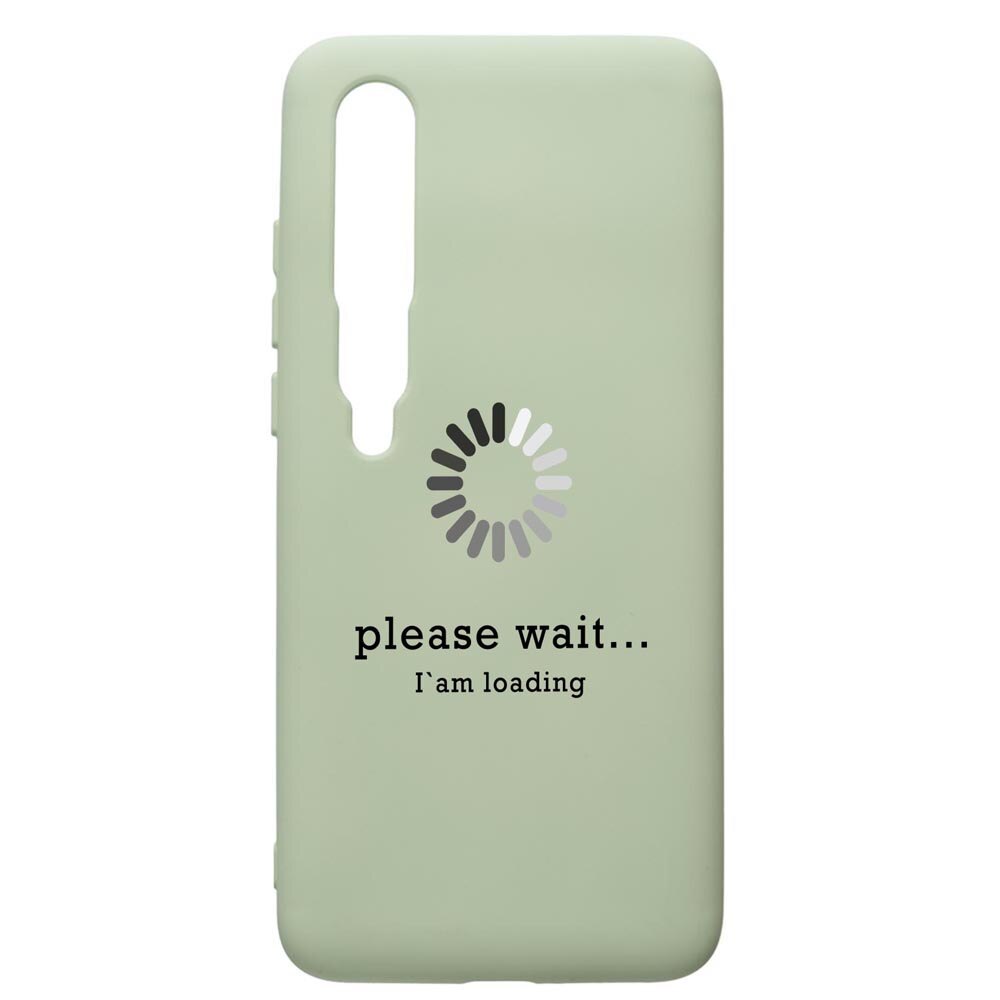 Husa de protectie Xiaomi Mi 10 / Mi 10 Pro, Loading, silicon, cu interiorul din material textil, protectie camera, Beryl, PGR37
