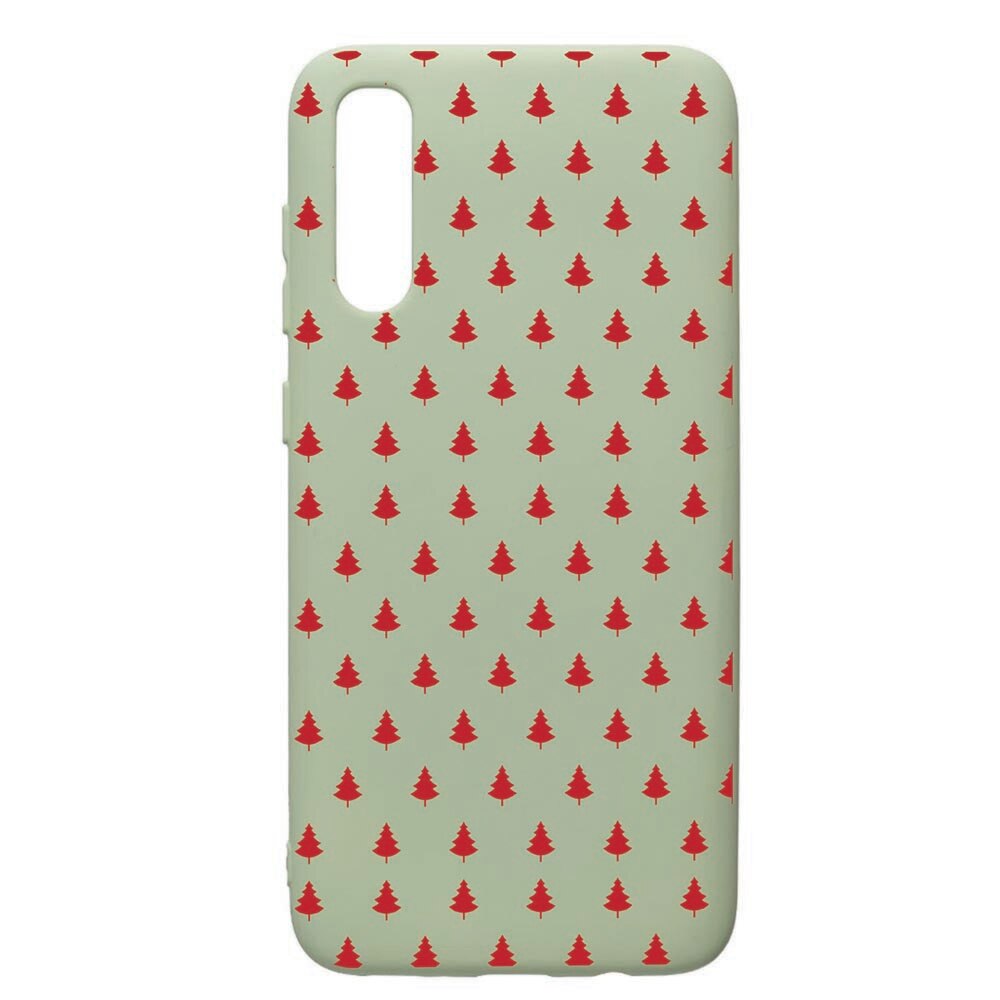 Husa de protectie Samsung Galaxy A70, Christmas, silicon, cu interiorul din material textil, protectie camera, Beryl, PGR174