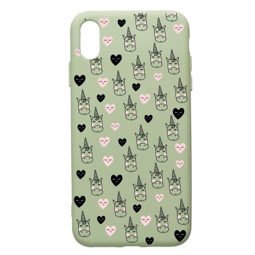 Husa de protectie Huawei Y6 2019, Unicorn, silicon, cu interiorul din material textil, protectie camera, Beryl, PGR190