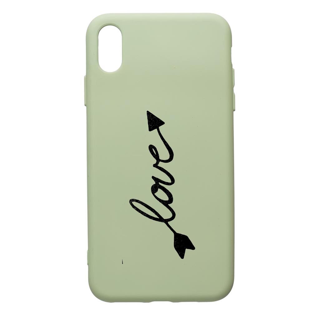Husa de protectie Huawei Y5 2019, Love, silicon, cu interiorul din material textil, protectie camera, Beryl, PGR225