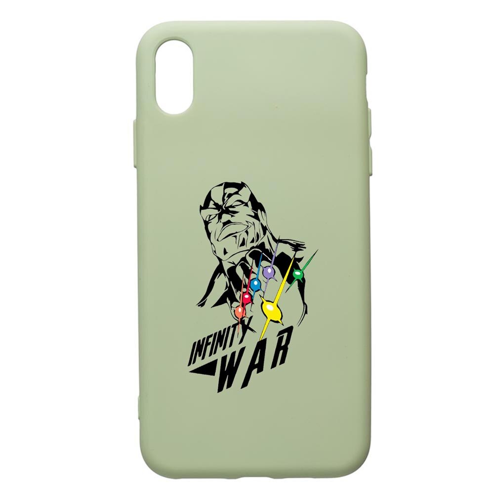 Husa de protectie Apple iPhone XS Max, Avangers, silicon, cu interiorul din material textil, protectie camera, Beryl, PGR242