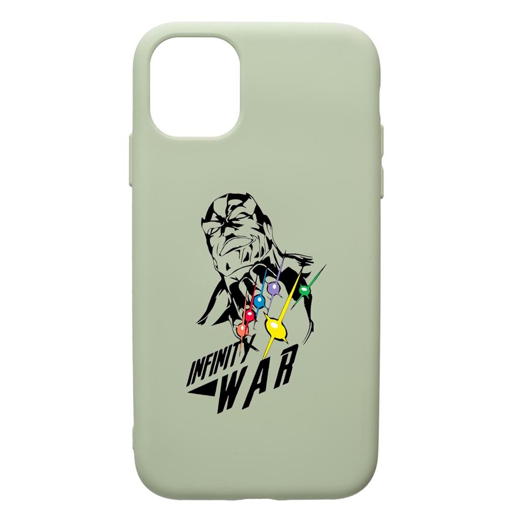 Husa de protectie Apple iPhone 12 Pro, Avangers, silicon, cu interiorul din material textil, protectie camera, Beryl, PGR242