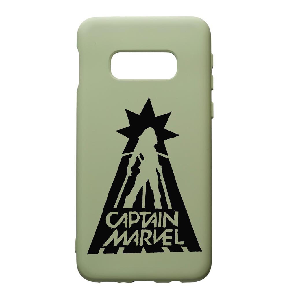 Husa de protectie Samsung Galaxy S10, Captain, silicon, cu interiorul din material textil, protectie camera, Beryl, PGR239