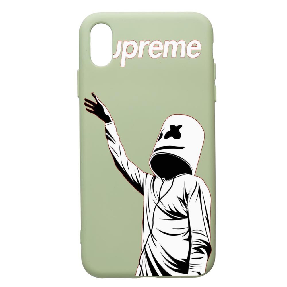 Husa de protectie Huawei Y5 2019, Supreme, Marshmello, silicon, cu interiorul din material textil, protectie camera, Beryl, PGR255