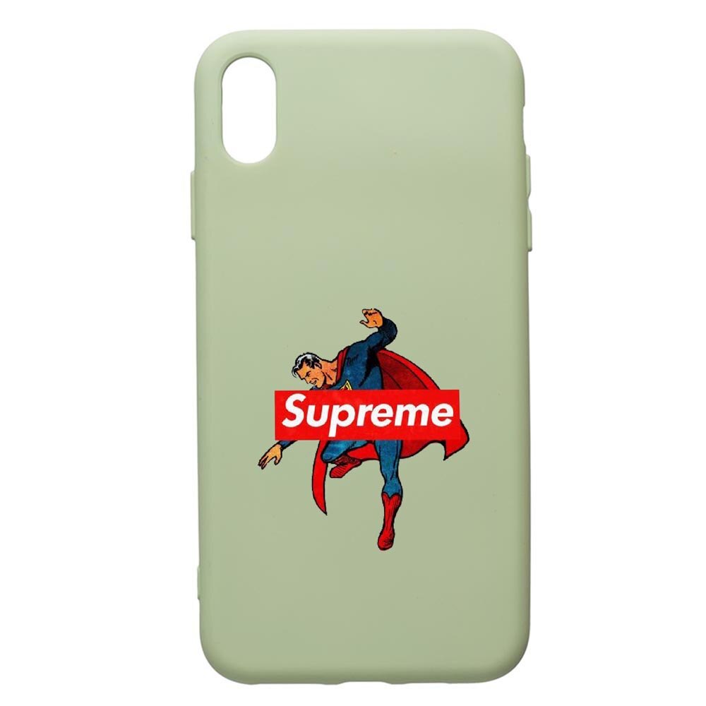 Husa de protectie Huawei Y6 2019, Supreme, Superman, silicon, cu interiorul din material textil, protectie camera, Beryl, PGR259