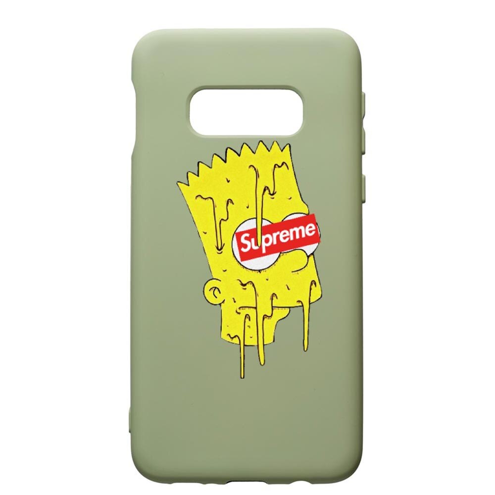 Husa de protectie Samsung Galaxy S10, Supreme, The Simpsons, silicon, cu interiorul din material textil, protectie camera, Beryl, PGR267