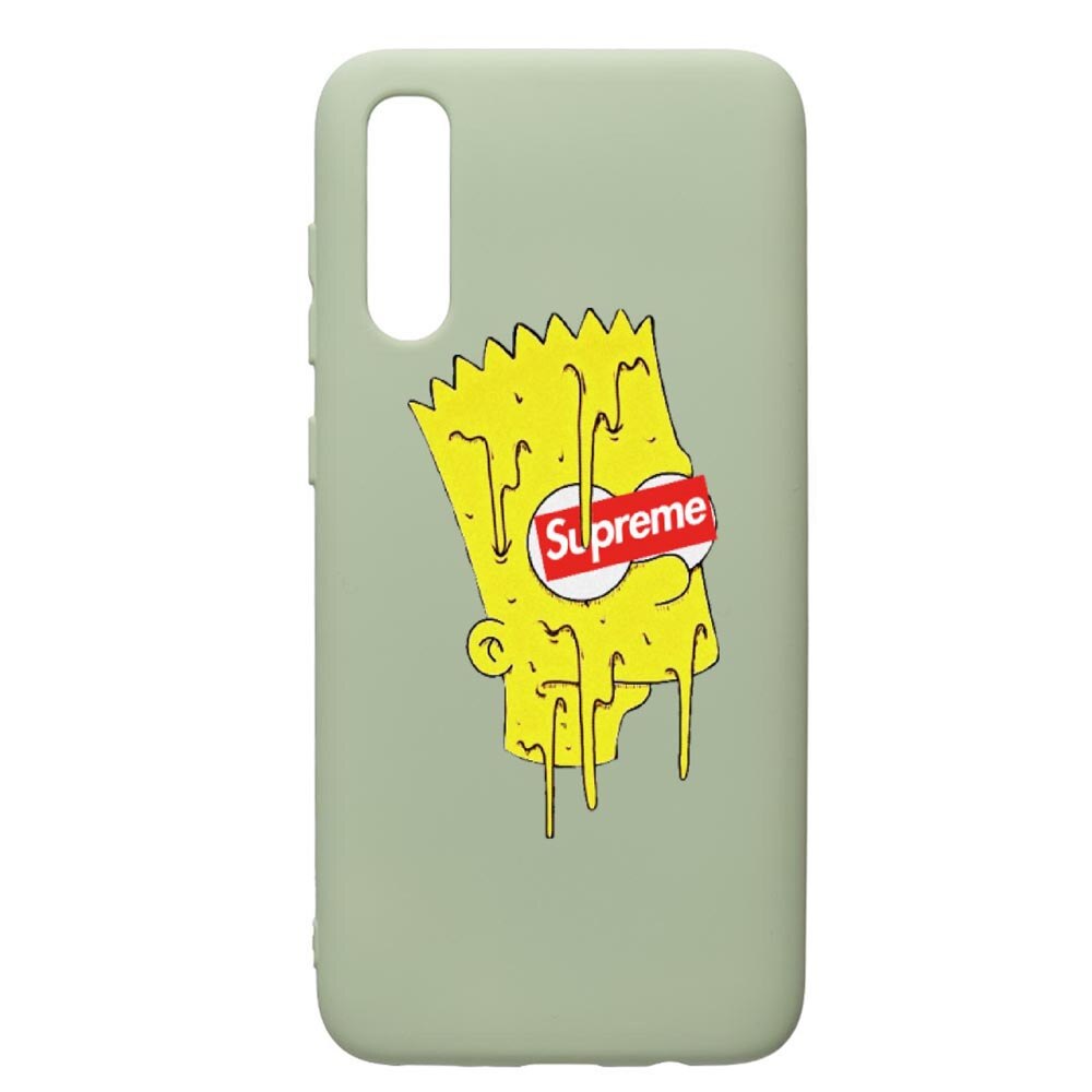 Husa de protectie Samsung Galaxy A70, Supreme, The Simpsons, silicon, cu interiorul din material textil, protectie camera, Beryl, PGR267