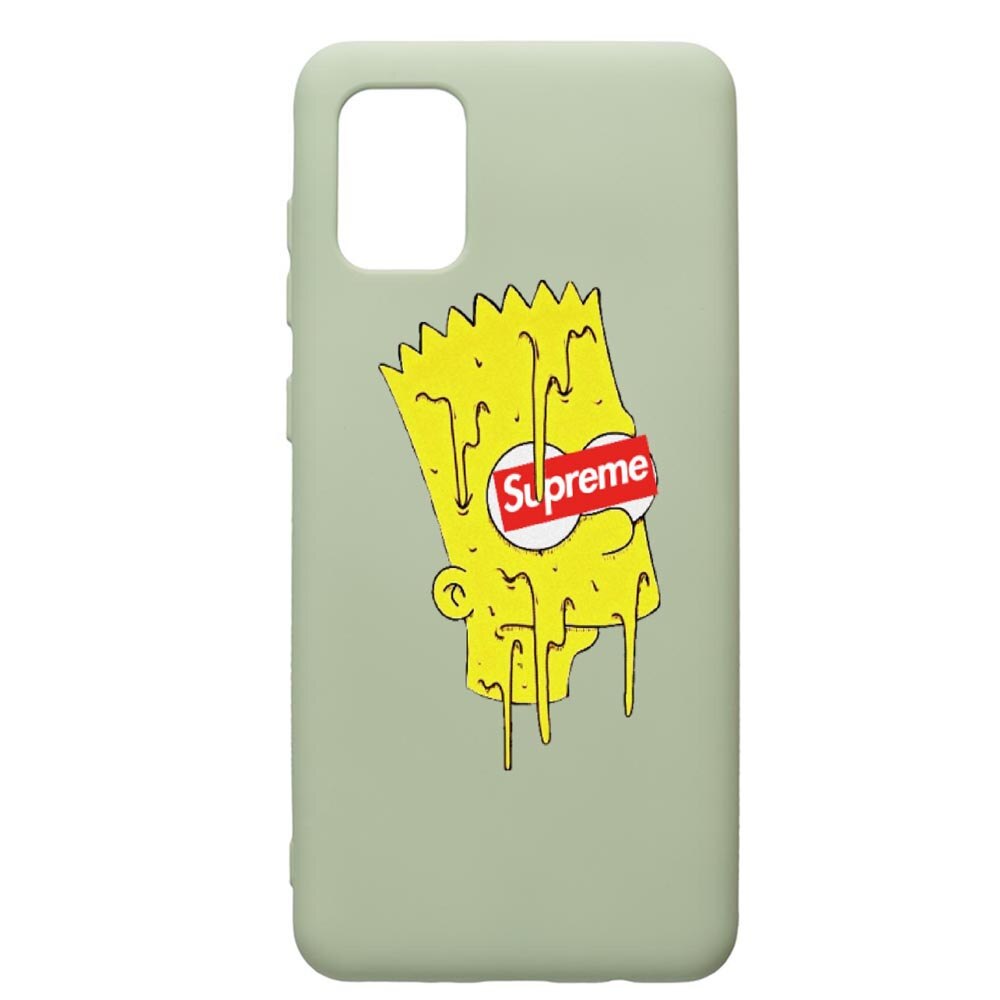 Husa de protectie Samsung Galaxy A71, Supreme, The Simpsons, silicon, cu interiorul din material textil, protectie camera, Beryl, PGR267