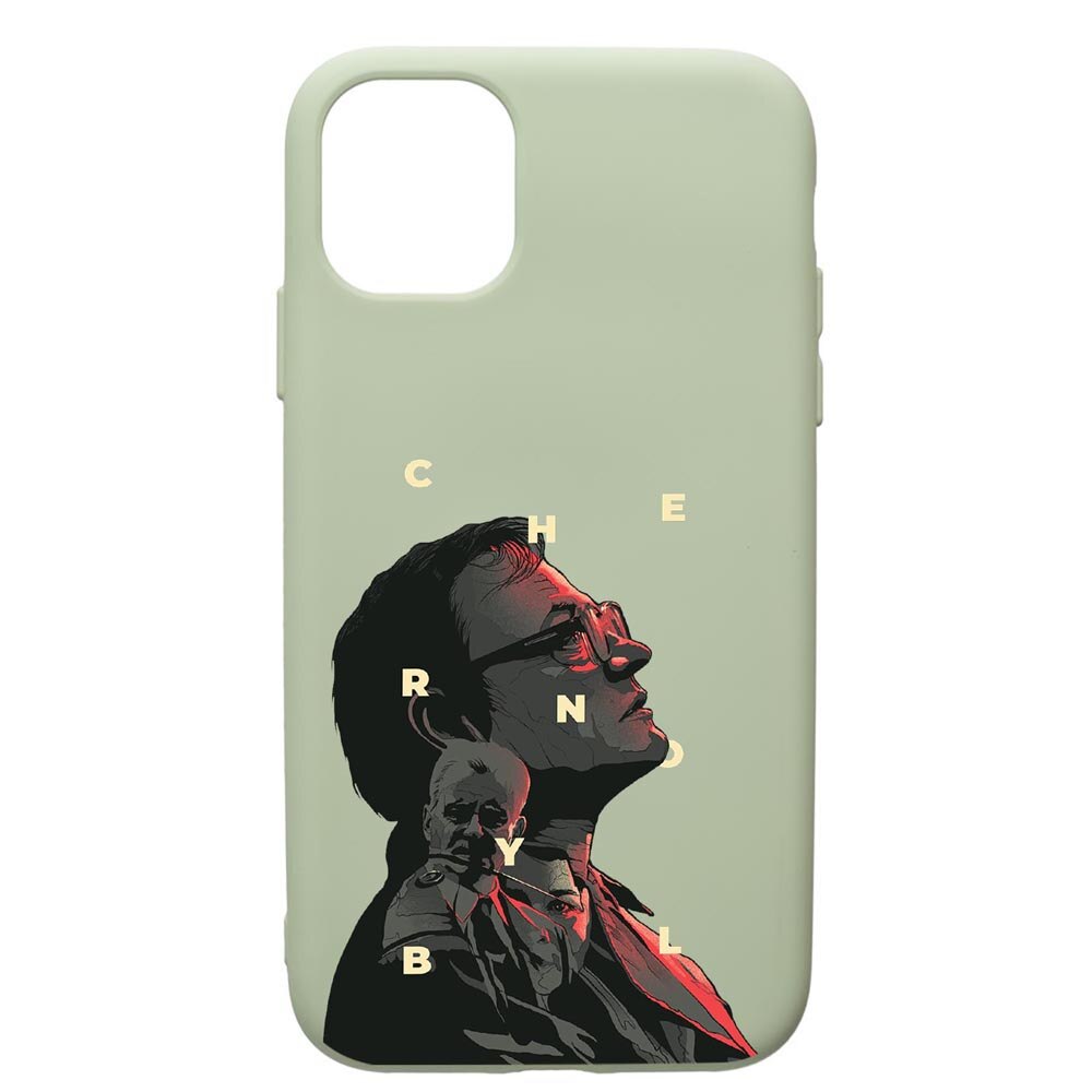 Husa de protectie Apple iPhone 12 Pro, Chernobyl, silicon, cu interiorul din material textil, protectie camera, Beryl, PGR274