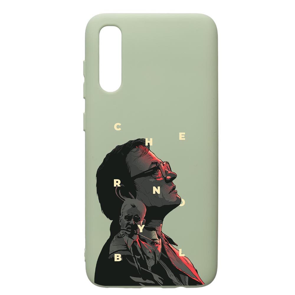 Husa de protectie Samsung Galaxy A70, Chernobyl, silicon, cu interiorul din material textil, protectie camera, Beryl, PGR274