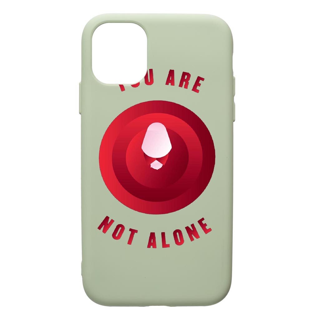Husa de protectie Apple iPhone 12 Mini, The Handmaid's Tale, silicon, cu interiorul din material textil, protectie camera, Beryl, PGR284