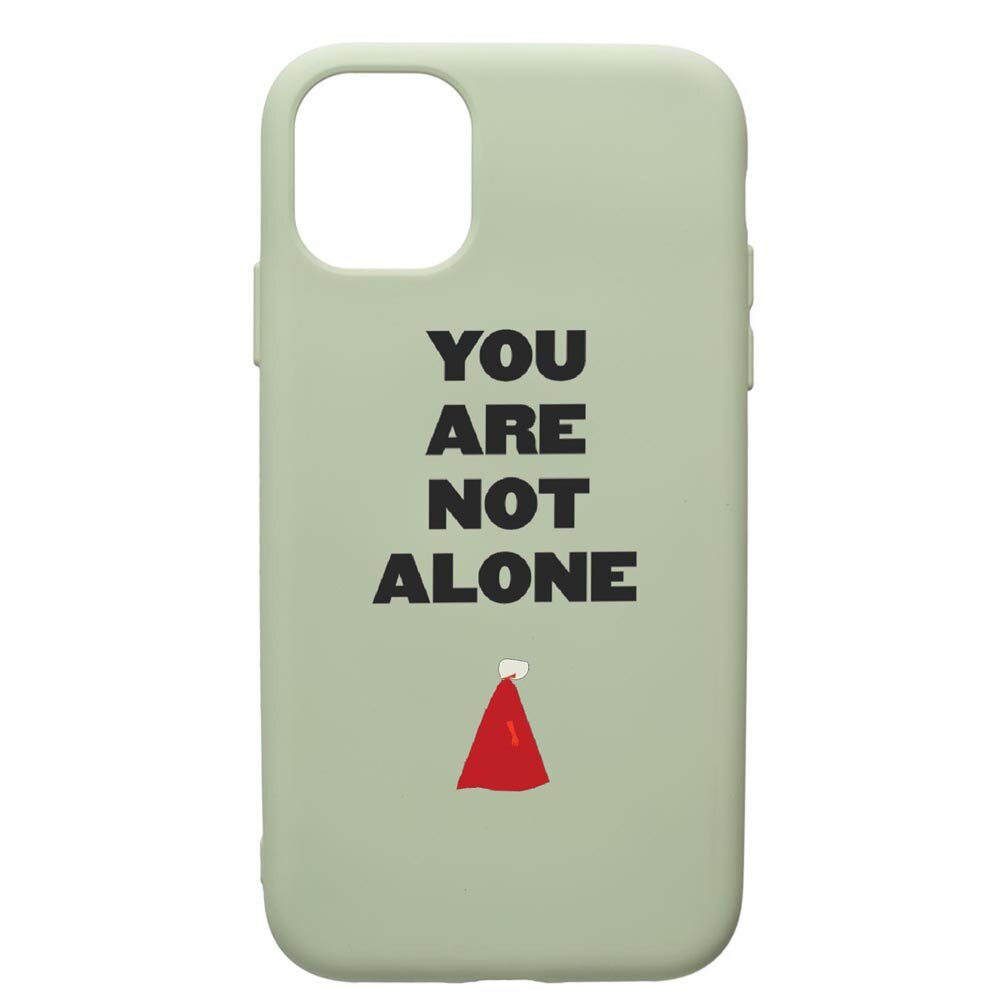 Husa de protectie Apple iPhone 12, The Handmaid's Tale, silicon, cu interiorul din material textil, protectie camera, Beryl, PGR281