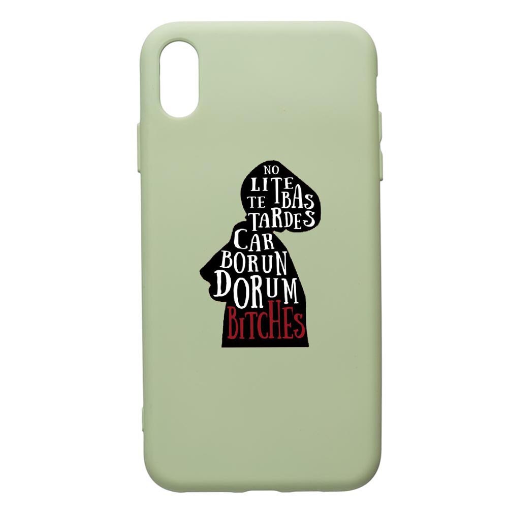 Husa de protectie Huawei Y6 2019, The Handmaid's Tale, silicon, cu interiorul din material textil, protectie camera, Beryl, PGR282