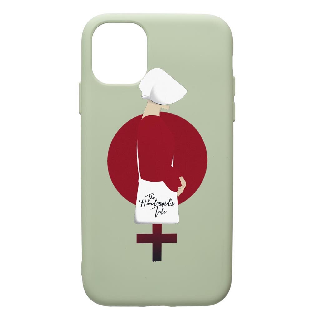 Husa de protectie Apple iPhone 11 Pro, The Handmaid's Tale, silicon, cu interiorul din material textil, protectie camera, Beryl, PGR283