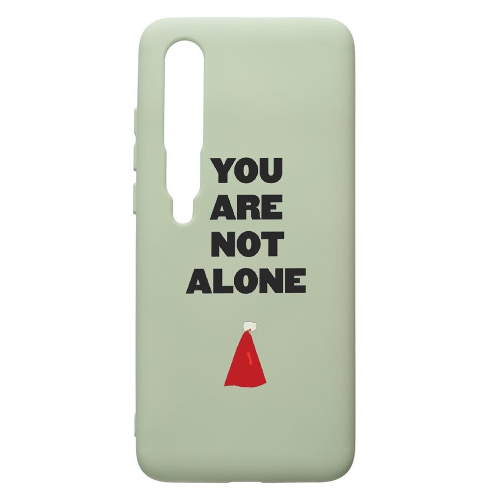 Husa de protectie Xiaomi Mi 10 / Mi 10 Pro, The Handmaid's Tale, silicon, cu interiorul din material textil, protectie camera, Beryl, PGR281