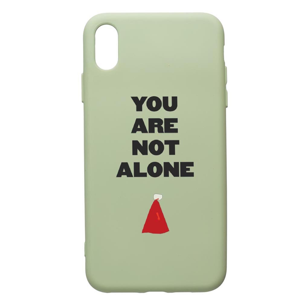 Husa de protectie Apple iPhone XR, The Handmaid's Tale, silicon, cu interiorul din material textil, protectie camera, Beryl, PGR281