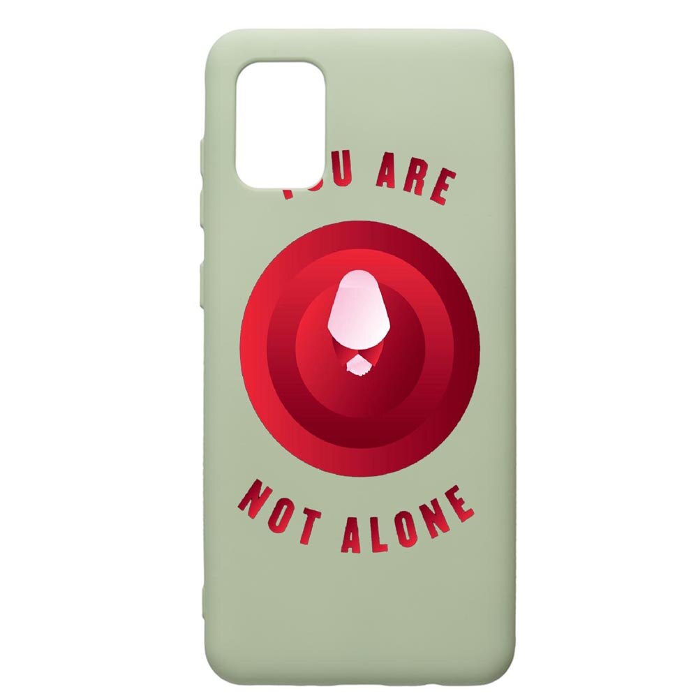 Husa de protectie Samsung Galaxy A71, The Handmaid's Tale, silicon, cu interiorul din material textil, protectie camera, Beryl, PGR284