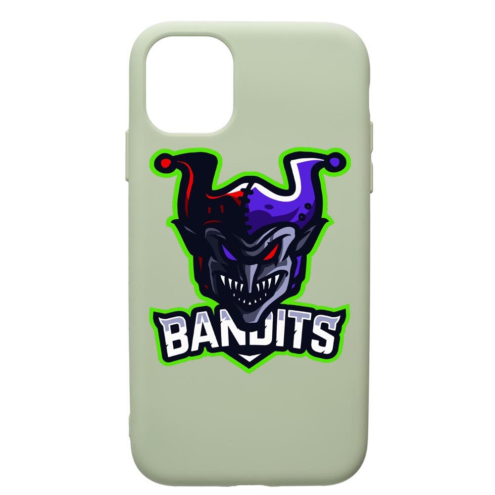 Husa de protectie Apple iPhone 12 Mini, Bandit, Hardcore, silicon, cu interiorul din material textil, protectie camera, Beryl, PGR287