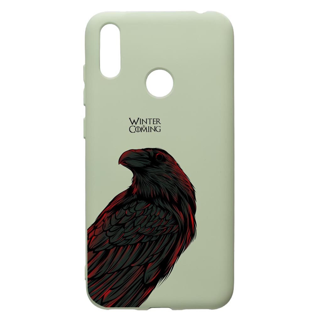 Husa de protectie Huawei Y7 2019, Game Of Thrones, silicon, cu interiorul din material textil, protectie camera, Beryl, PGR285