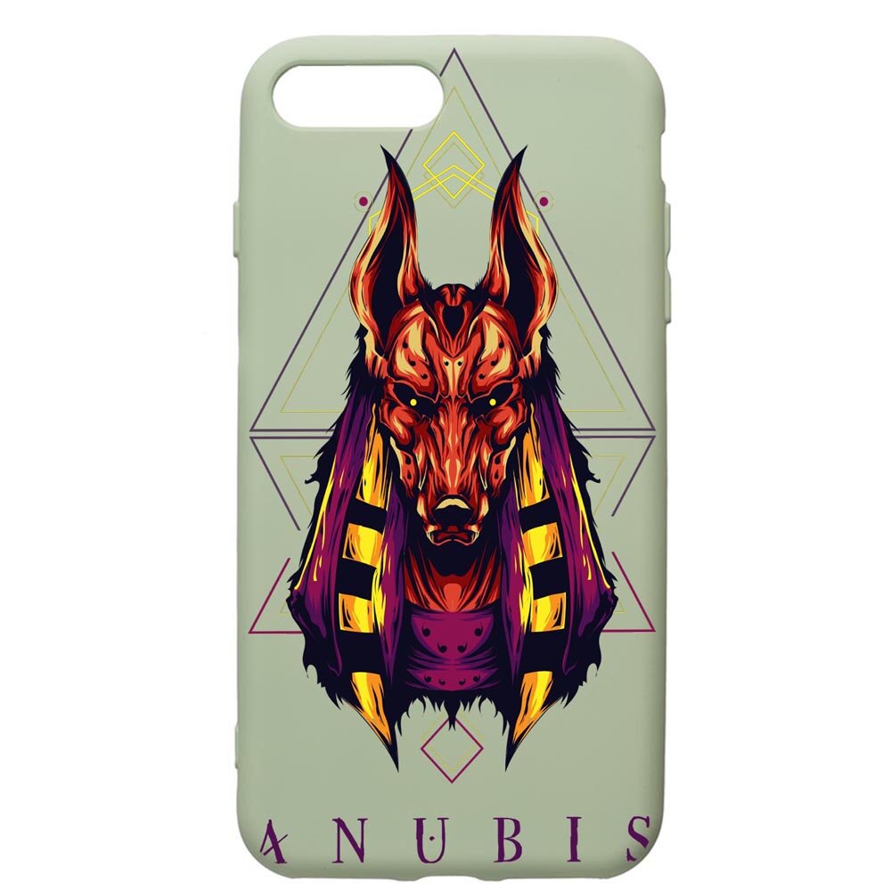 Husa de protectie Apple iPhone 8 Plus / iPhone 7 Plus, Bandit, Gamers, silicon, cu interiorul din material textil, protectie camera, Beryl, PGR286