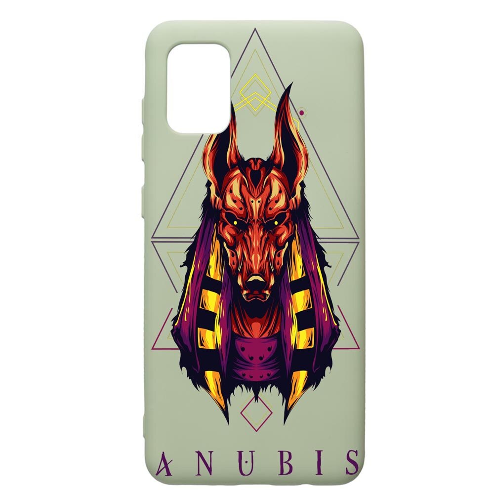 Husa de protectie Samsung Galaxy A71, Bandit, Gamers, silicon, cu interiorul din material textil, protectie camera, Beryl, PGR286