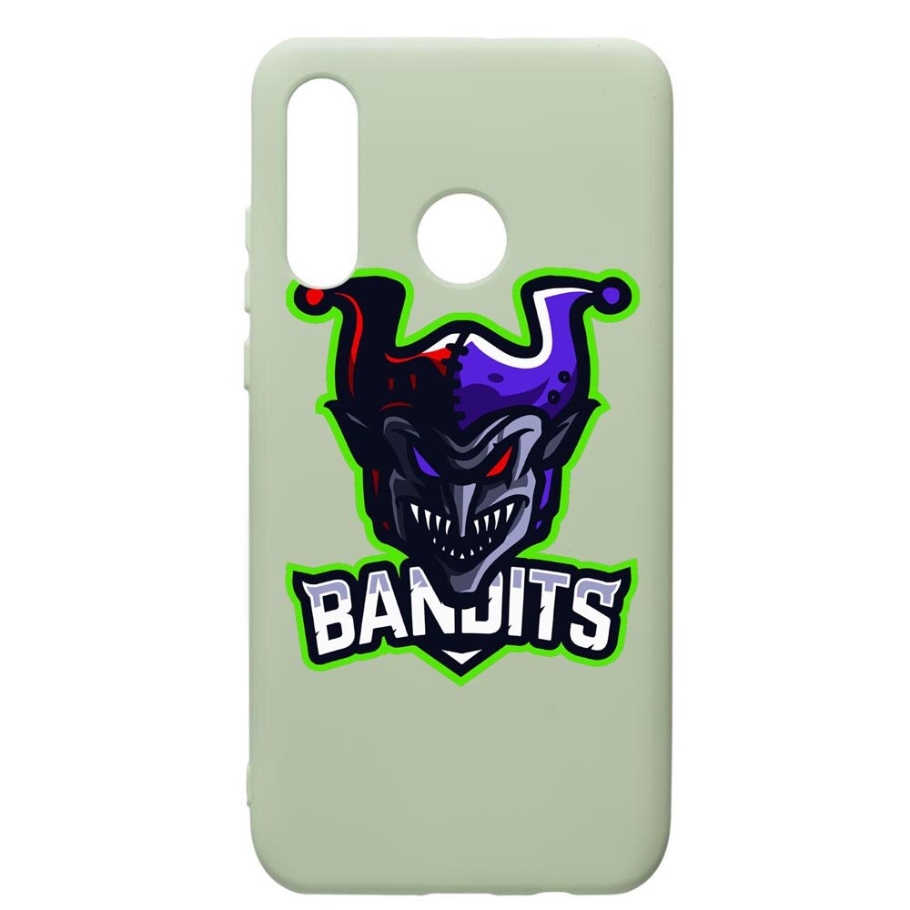 Husa de protectie Huawei P40 Lite E / Y7p, Bandit, Hardcore, silicon, cu interiorul din material textil, protectie camera, Beryl, PGR287