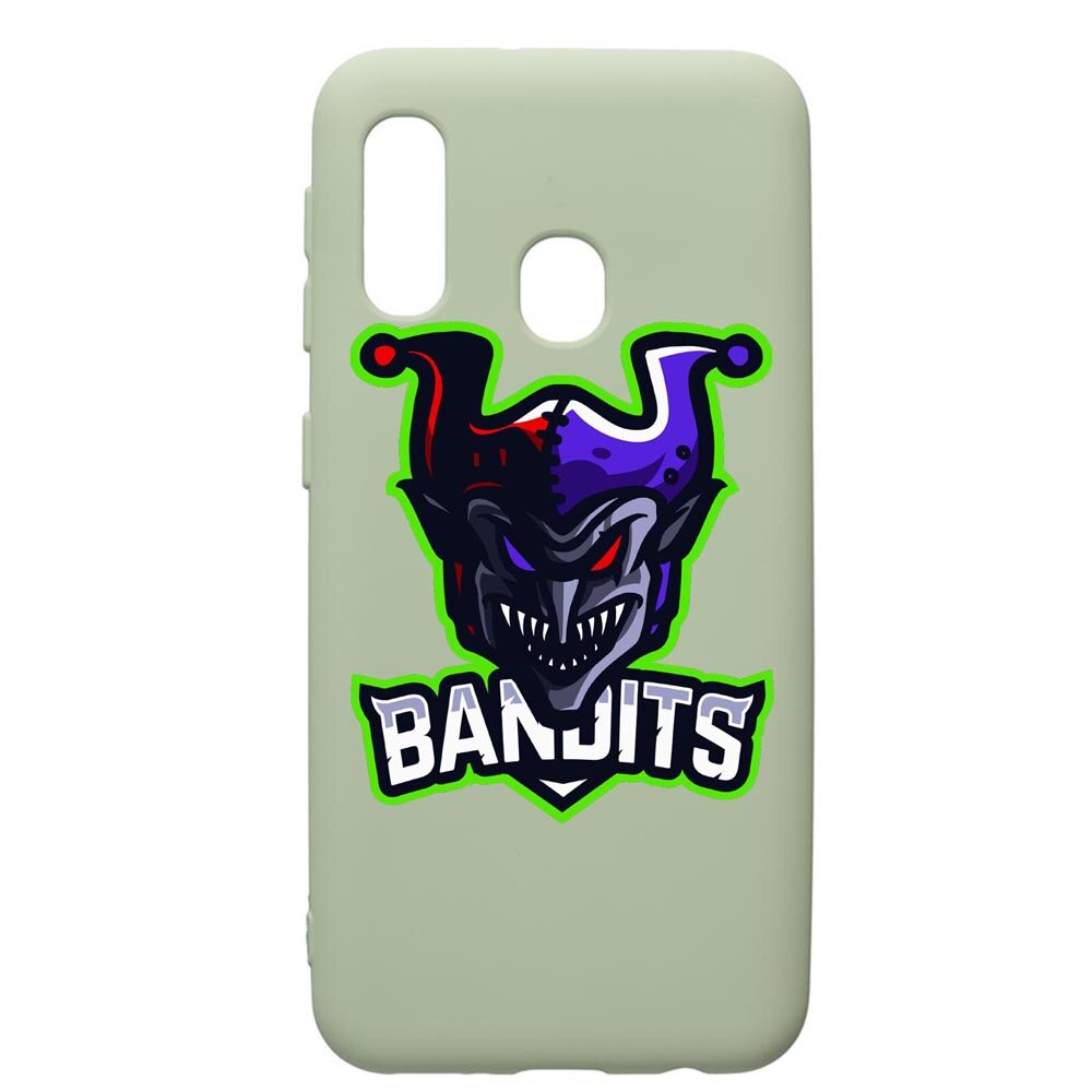 Husa de protectie Samsung Galaxy A20e, Bandit, Hardcore, silicon, cu interiorul din material textil, protectie camera, Beryl, PGR287