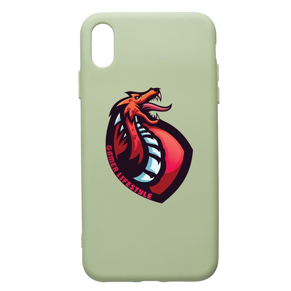Husa de protectie Apple iPhone XS Max, Gamers, Lifestyle, silicon, cu interiorul din material textil, protectie camera, Beryl, PGR289