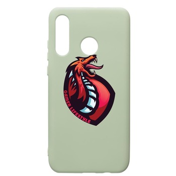 Husa de protectie Huawei P40 Lite E / Y7p, Gamers, Lifestyle, silicon, cu interiorul din material textil, protectie camera, Beryl, PGR289 Husa de protectie Huawei P40 Lite E / Y7p, Gamers, Lifestyle, silicon, cu interiorul din material textil, protectie camera, Beryl, PGR289