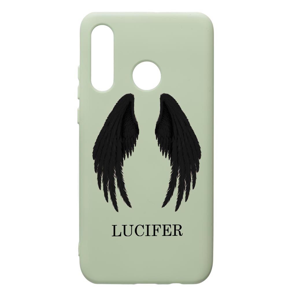 Husa de protectie Huawei P40 Lite E / Y7p, Lucifer, silicon, cu interiorul din material textil, protectie camera, Beryl, PGR298