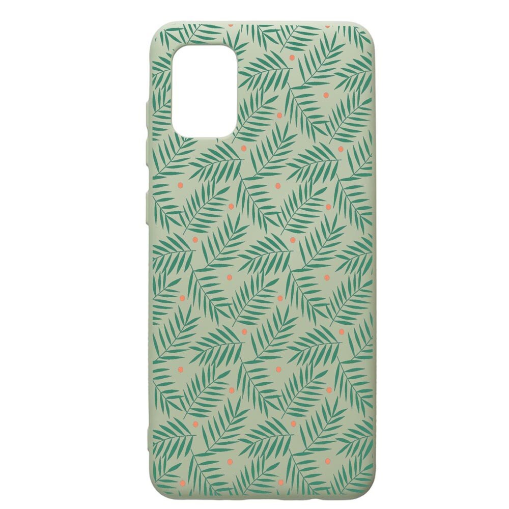 Husa de protectie Samsung Galaxy A41, Xmas, silicon, cu interiorul din material textil, protectie camera, Beryl, PGR310