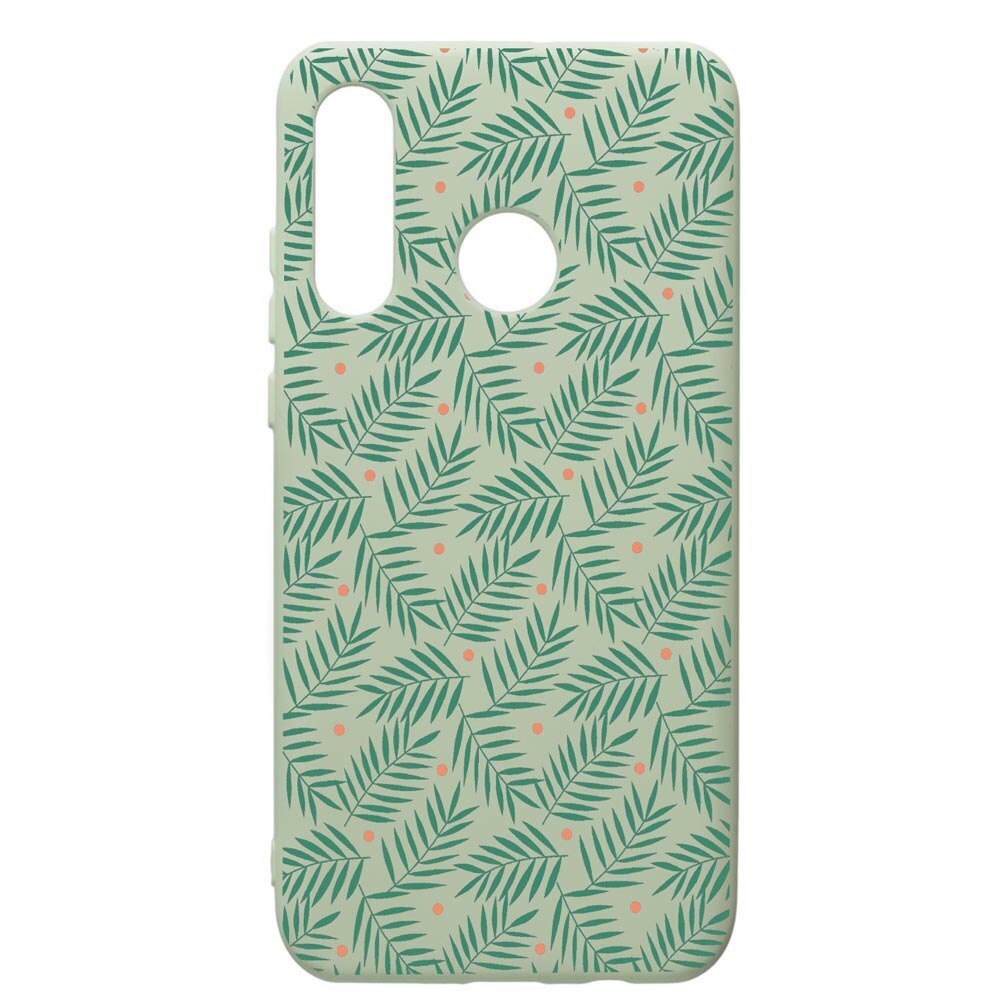 Husa de protectie Huawei P40 Lite E / Y7p, Xmas, silicon, cu interiorul din material textil, protectie camera, Beryl, PGR310