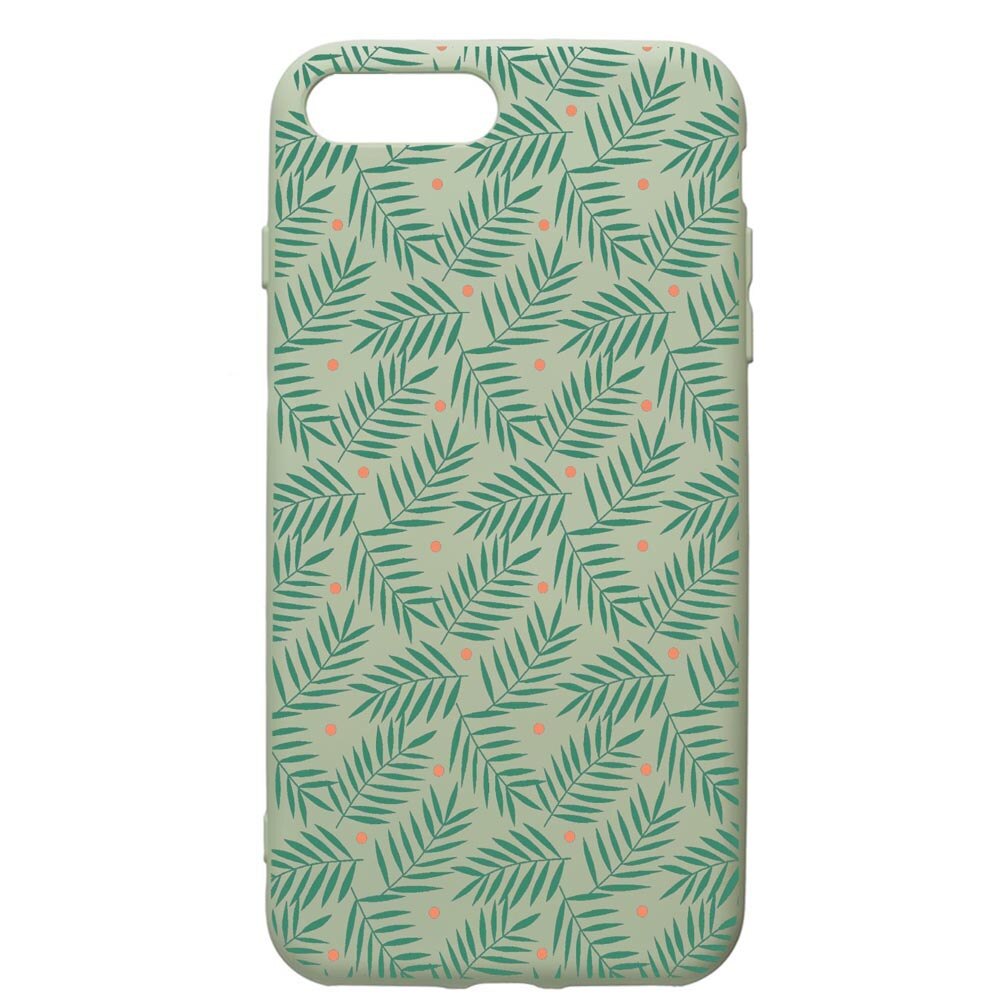 Husa de protectie Apple iPhone 8 Plus / iPhone 7 Plus, Xmas, silicon, cu interiorul din material textil, protectie camera, Beryl, PGR310