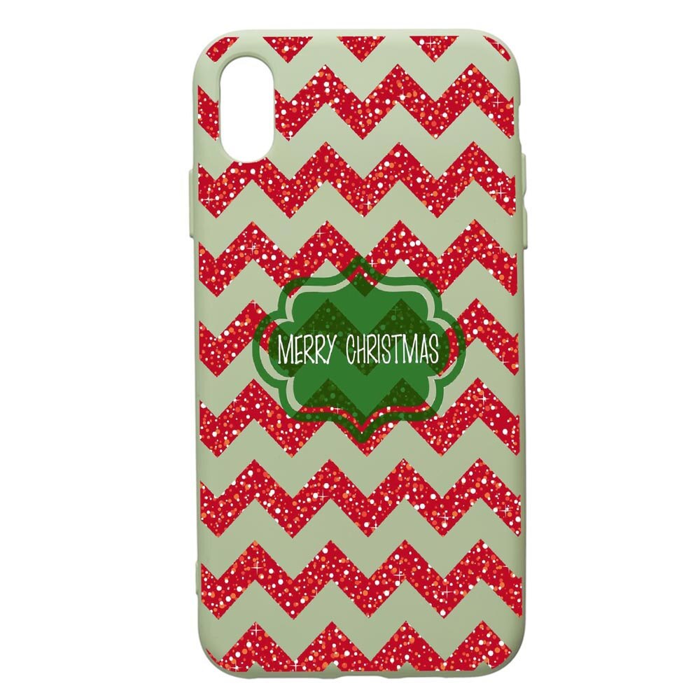 Husa de protectie Apple iPhone XR, Xmas, silicon, cu interiorul din material textil, protectie camera, Beryl, PGR316