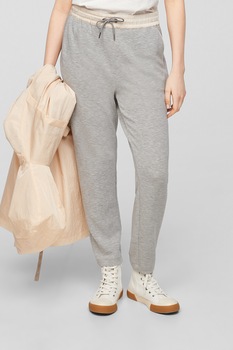 s.Oliver, Pantaloni din amestec de modal cu snur, Gri s.Oliver, Pantaloni din amestec de modal cu snur, Gri