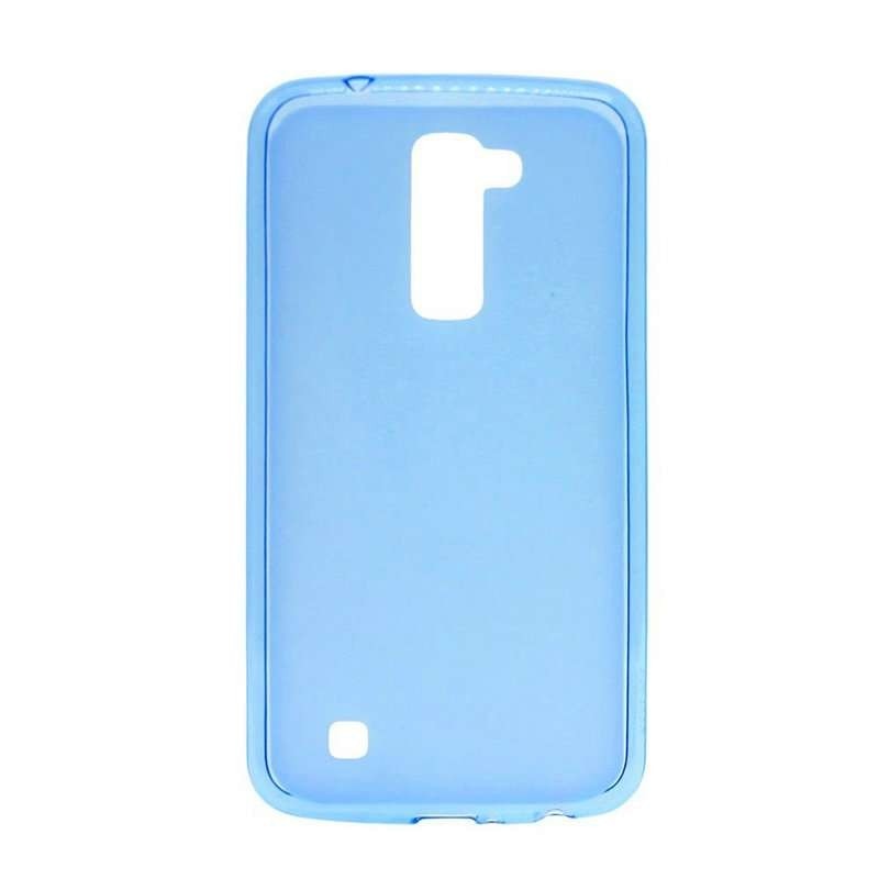 Husa LG K10 K430, silicon, ultra slim, albastru