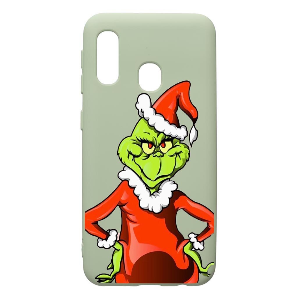 Husa de protectie Samsung Galaxy A20e, Xmas, silicon, cu interiorul din material textil, protectie camera, Beryl, PGR322