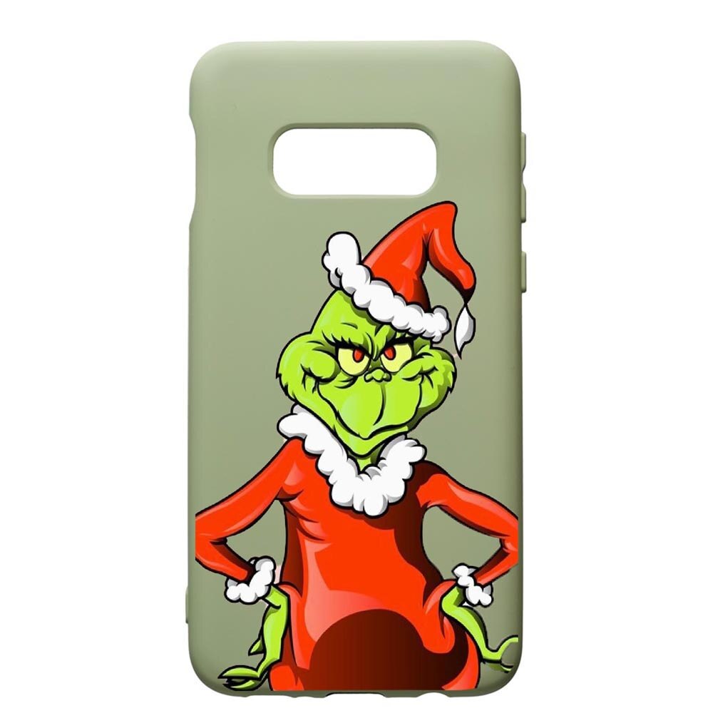 Husa de protectie Samsung Galaxy S10, Xmas, silicon, cu interiorul din material textil, protectie camera, Beryl, PGR322