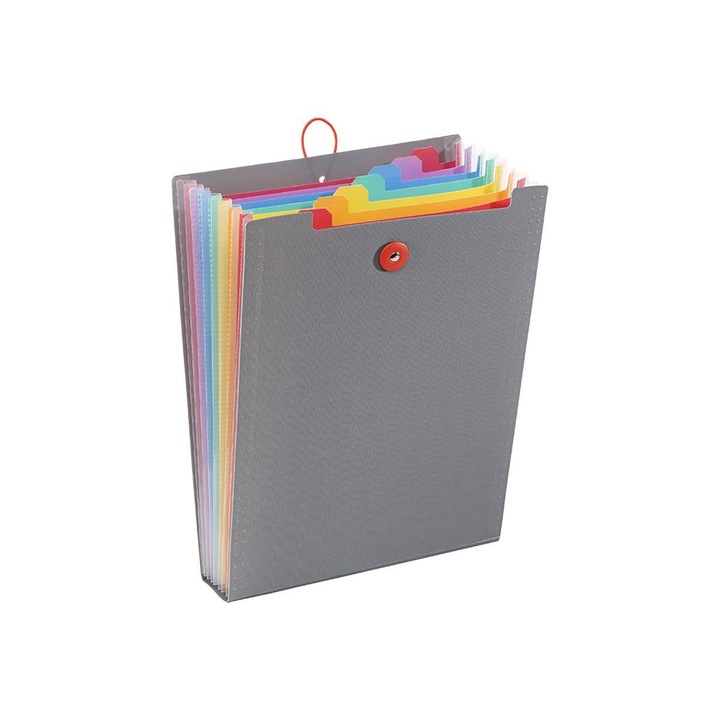 Organizator vertical Viquel 112117, Rainbow Touch, A4, extensibil